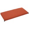 Blazing Needles, 40-inch by 19-inch Outdoor Spun Polyester Loveseat Cushion - 2 of 2