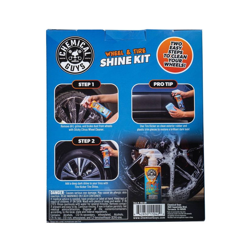Chemical Guys Kit (4 Piece) Tire Kit, 3 of 4