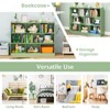 Costway 3-tier Open Bookcase 8-Cube Bookshelf Storage Display Cabinet French Oak Gray/White/Yellow/Natural/Blue/Green - 3 of 4