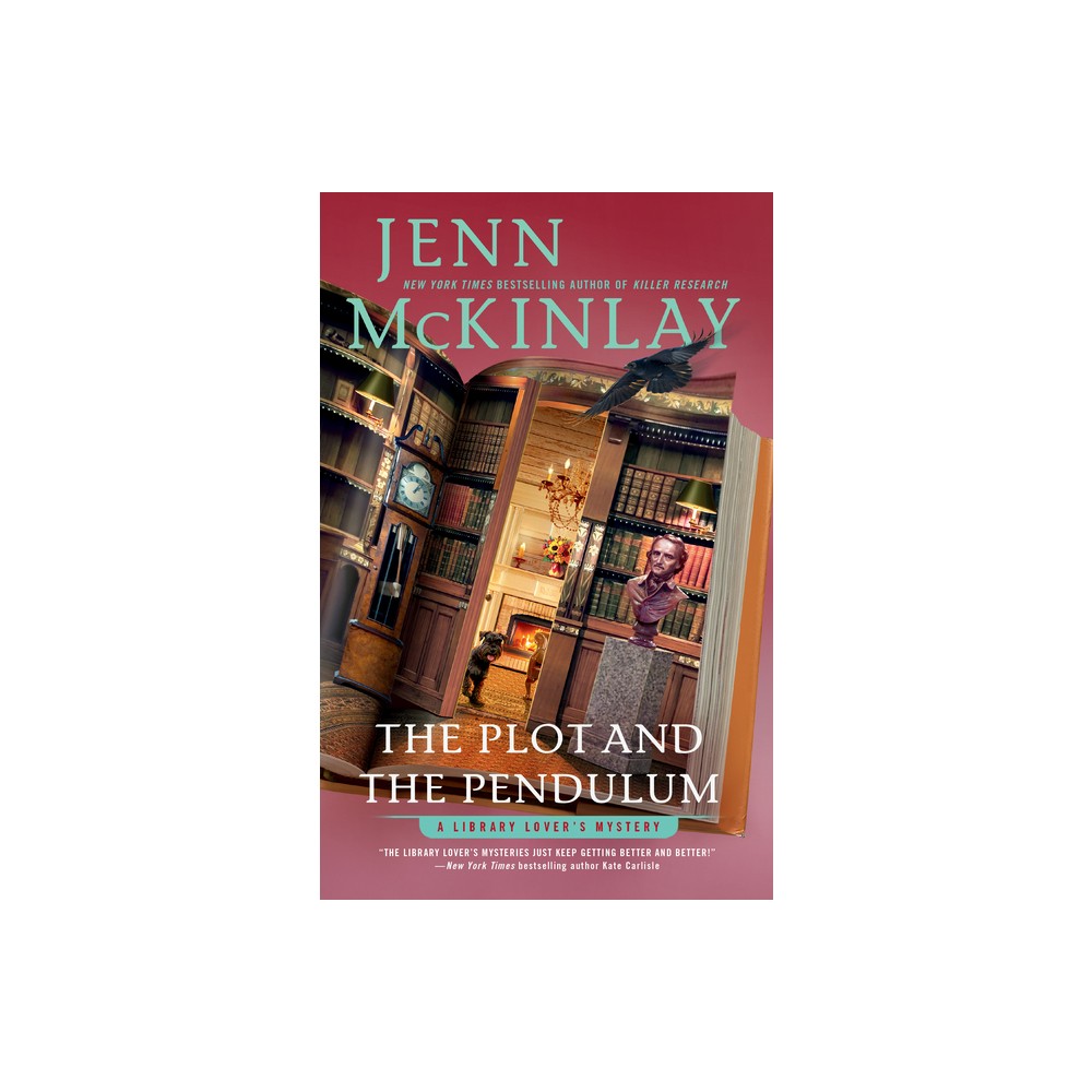 The Plot and the Pendulum - (Library Lovers Mystery) by Jenn McKinlay (Paperback)