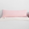 Brushed Microfiber Body Pillowcase, Super Soft Body Pillow Cover with Envelope Closure, 20x54 Inches - NTBAY - 3 of 4