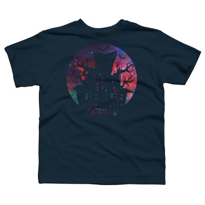 Boy's Design By Humans Halloween home By durungkapok T-Shirt