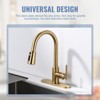 WOWOW 10 in. x 2.56 in. x 0.37 in. Stainless Steel Kitchen Sink Faucet Hole Cover Deck Plate - 2 of 4