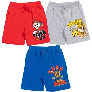 Paw Patrol French Terry 3 Pack Shorts - 1 of 4