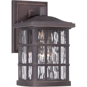 Quoizel Lighting Stonington 1 - Light Sconce in  Palladian Bronze - 1 of 4