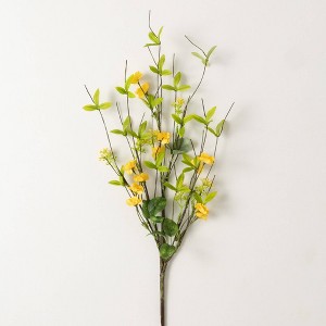 Sullivans Artificial Yellow Blossom And Leaf Spray 32"H - 1 of 2