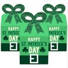 Big Dot of Happiness St. Patrick's Day - Square Favor Gift Boxes - Saint Paddy's Day Party Bow Boxes - Set of 12 - image 2 of 4