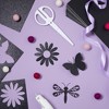 Bright Creations 30 Sheets Double-Sided Black Glitter Cardstock Paper for DIY Crafts, Card Making, Invitations, 300GSM, 8.5 x 11 In - 2 of 4