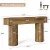 Tribesigns Farmhouse Wooden Console Table - 3 of 4