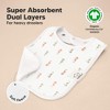 KeaBabies 8-Pack Organic Baby Bibs for Boy, Girl, Drool Bibs, Baby Bib for Girls, Boys,  Newborn Teething Bibs - 4 of 4