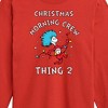 Boys' - The Cat in the Hat - Christmas Morning Crew Thing 2 Long Sleeve Graphic T-Shirt - 2 of 4