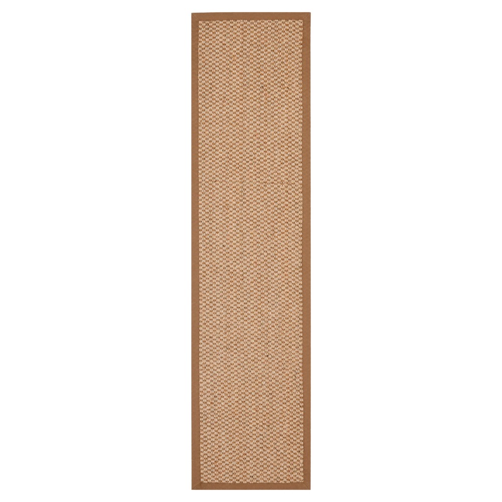 2'x8' Runner Carson Natural Fiber Natural - Safavieh