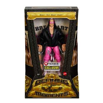 WWE Defining Moments Ringside Exclusive Bret Hart Action Figure
