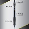 Pilot 5ct G2 Gel Pens Fine Point 0.7mm Black Ink: Retractable, Rubber Grip, Stationery & Office Supplies - 4 of 4