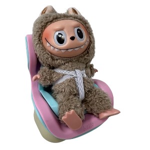 Labubu Safely Rides in the Car with the Family – Travel Companion Adventure - 1 of 4