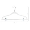 REGALWOVEN Non-Slip Durable Space Saving Special Design Clothes Hangers 10 Pcs - 2 of 4