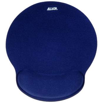 ALLSOP Mouse Pad with Wrist Rest - Navy