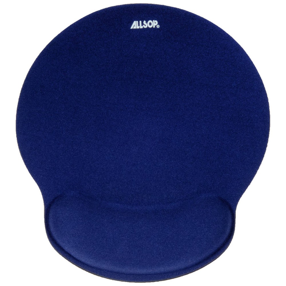 UPC 035286302067 product image for ALLSOP Mouse Pad with Wrist Rest - Navy | upcitemdb.com