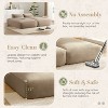 Whisen 72" Oversized Modular Right Facing Foam Filled Sofa Bed for Living Room Elderly Baby Friendly No Assembly Free Combination - 4 of 4