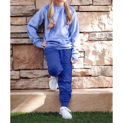 Gender Neutral Minky Crew Sweatshirt - LIMEAPPLE