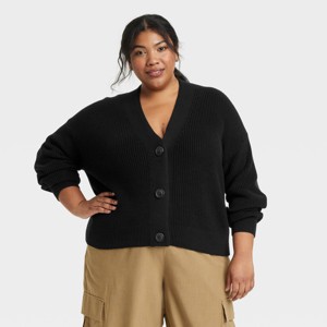 Women's Button-Front Sweater Cardigan - Universal Thread™ - 1 of 3