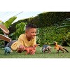 Jurassic World Rebirth Wild Roar Nasutoceratops Dinosaur Toy, Tail Controlled Attack Chomp & Sound - 2 of 4