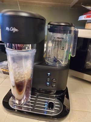 Mr. Coffee Frappe Single-serve Iced And Hot Coffee Maker/blender With 2 ...