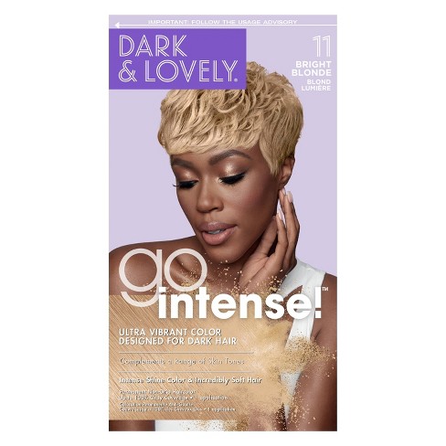 Dark And Lovely Go Intense! Permanent Non-drip Haircolor - 6.8 Oz - 11 Bright Blonde - 1 Kit : Target