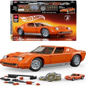 Mattel Brick Shop Hot Wheels '71 Lamborghini Miura P400 SV