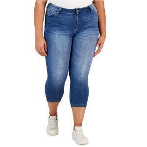 Celebrity Pink Womens Rider Crop Skinny Fit Jeans - 1 of 1