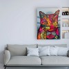 Trademark Fine Art -Dean Russo 'Max Abstract Color' Canvas Art - 3 of 3