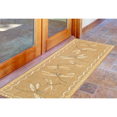 Sand Dragonfly Flat Woven Indoor/Outdoor Rug