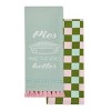 2pk Pie Printed and Check woven Dish Towel - Bullseye's Playground™ - 3 of 3