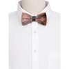 INSPIRE CHIC Men's Velvet Adjustable Pre-Tied Bow Tie - 4 of 4