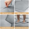 Futon Mattress Japanese Style -  Foldable Floor Sleeping Mattress, Tatami Mat Roll Up Camping Pad - 2 of 4