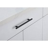 Elegant Lighting Quinn 7-9/16Inch Center to Center Matte Black Bar Pull Multipack (set of 10) - 3 of 4