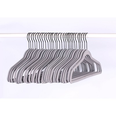 Laura Ashley 25pk Deluxe Velvet Hangers : Target