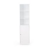 NicBex 63" Bathroom Storage Cabinet,Freestanding Cabinet with 3 Shelves&1 Door,Storage Cabinet for bathroom,Living Room&Bedroom - 2 of 4