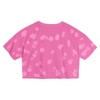 NFL Atlanta Falcons Girls' Short Sleeve Bubble Tie-Dye Cropped T-Shirt - image 3 of 3