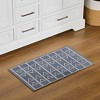 VECELO Front Door Mat Welcome Mat, Absorbent Muddy Kitchen Rugs, Non-Slip Rubber Backing Doormat - 2 of 4