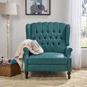 CENGHU Mid-Century Modern Recliner Chair for Adults, Comfy Modern Accent Armchairs, One and Half Seater Recliner, Sofa Chair for Living Room, Bedroom - 1 of 4