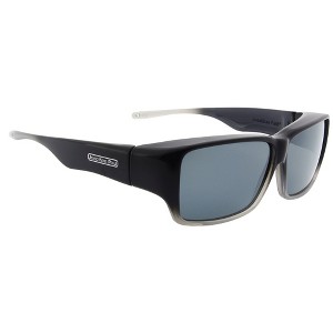 Jonathan Paul Fitovers Oogee Large LG Unisex Designer Fitover Sunglasses Wear Over Rx/Presciption Eyeglasses, Polarized Polarvue Gray - 1 of 3