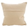 20"x20" Oversize Boho Mosaic Square Throw Pillow Red - Saro Lifestyle: Vintage Charm, Distressed Look, Cotton & Polyester - 2 of 3