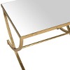 Maureen Accent Table - FOX2537A - Gold/Mirror - Safavieh Couture - 3 of 4