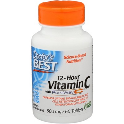 Doctor's Best 12-Hour Vitamin C - 60 tb