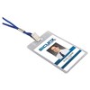 SICURIX SICURIX Badge Holder, Vertical, 2.75 x 4.13, Clear, 12/Pack - 4 of 4