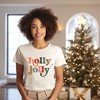 Simply Sage Market Women's Holly Jolly Stars Short Sleeve Graphic Tee - 2 of 4