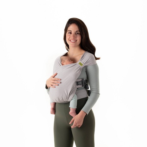 Boba Bliss 2-in-1 Hybrid Baby Carrier & Wrap - Gray