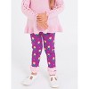 RuffleButts Baby/Toddler Girls Ruffle Leggings with Signature Rear Ruffles - 3 of 4