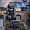 YOOCOZZ Ergonomic Gaming Chairs with Big Tall Mesh,Footrest and Lumbar Support - 2 of 4